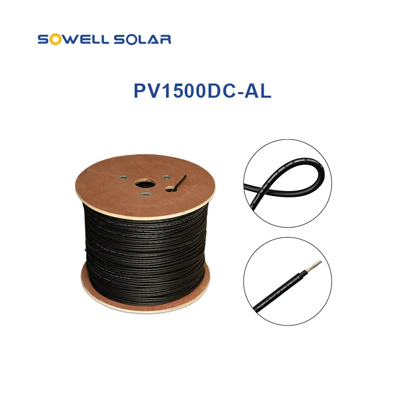 Cable solar de aluminio PV1500DC-AL