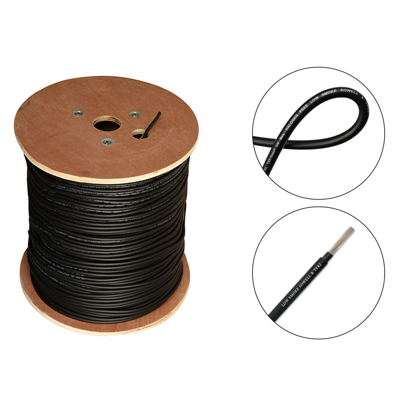 Cable solar de cobre estañado H1Z2Z2-K