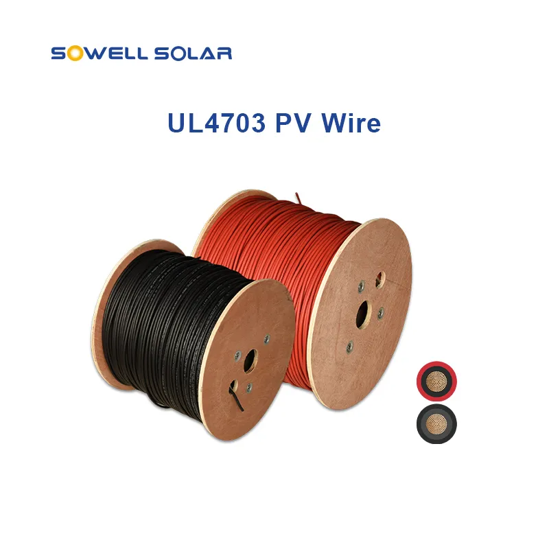 Cable Solar Fotovoltaico UL 4703
